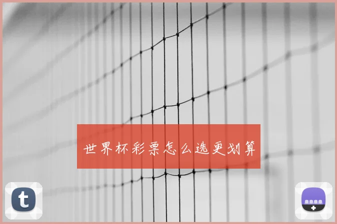 世界杯彩票怎么选更划算